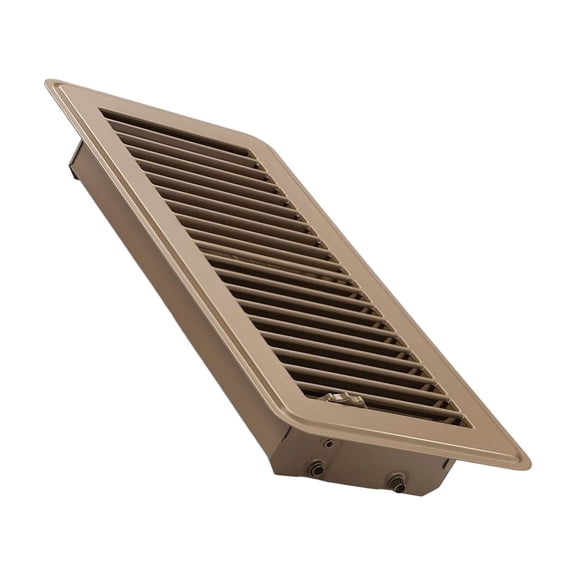 Bronze Vent Grille 11.5x5.5 Inch Decorative Rod Designs Rust For Home HVAC