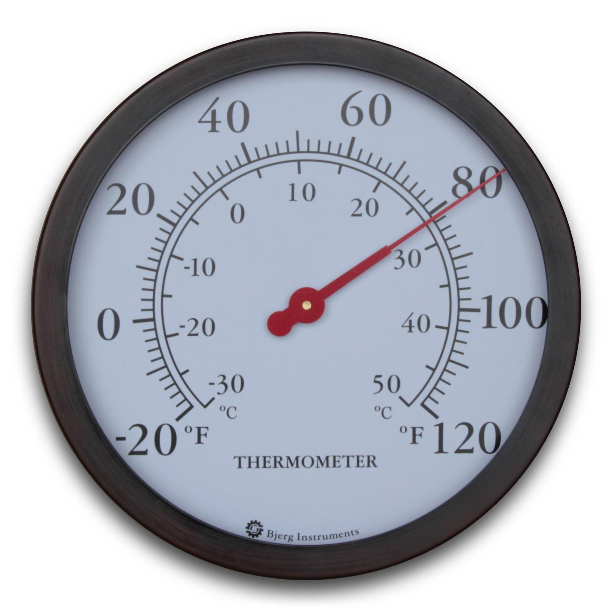Springfield Static Cling Indoor Outdoor Thermometer, Temperature Gauge for  Patio, Pool, and Sauna