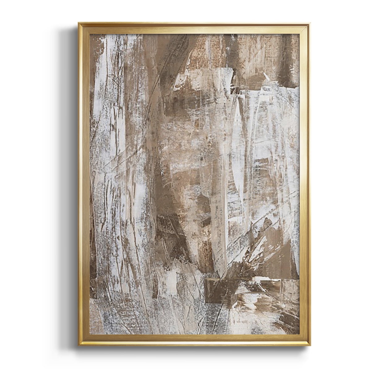 Bronzed I Premium Framed Print, in Gold, Black, or Silver - Ready to Hang