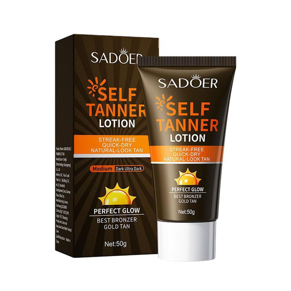 Bronzer Tanning Cream Self Tanning Lotion Fake Tan Sunless Tanner D8I6