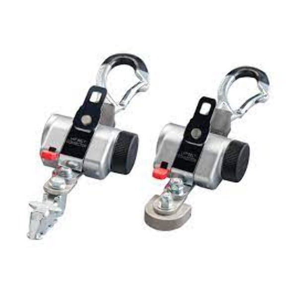 Bronzeseries - PROTEKTOR® 2.0 System Wheelchair Restraints | 4 PACK KIT Attachment: Carabiner, Fitting: L-Track Fitting