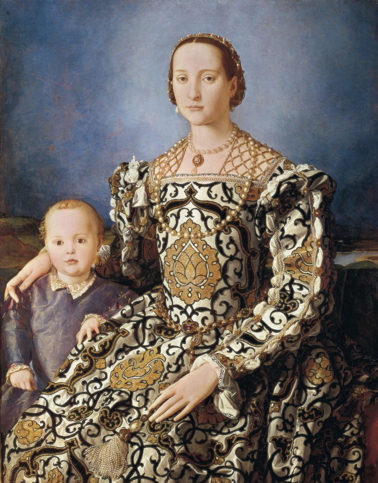 Bronzinoagnolo Di Cosimo Di Marianoalso Called Il (1502-1572) Canvas Art - (24 x 36)