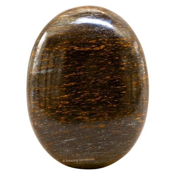 Bronzite Crystal Palm Stone