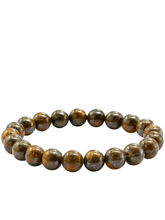 Bronzite (Enstatite Axinite) Bracelet - 8mm