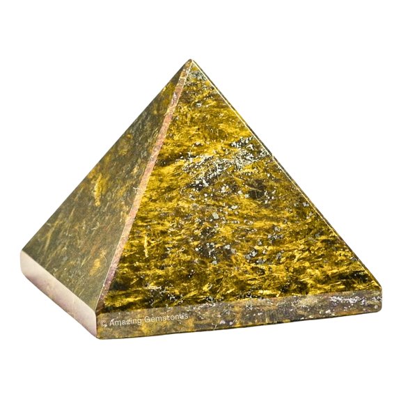 Bronzite Pyramid Crystal Healing Stones - 2" Pyramid