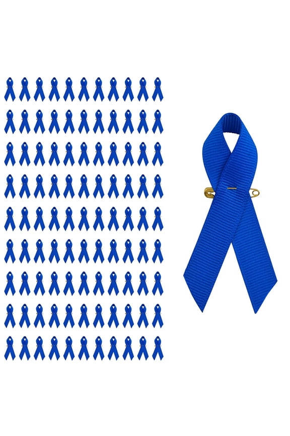 Brooch 2 Category Decoratif Lapel Pins for Garments - Elegant Blue Bow Badge Set of 100 Crafted for Fashion Accessories 100PCS