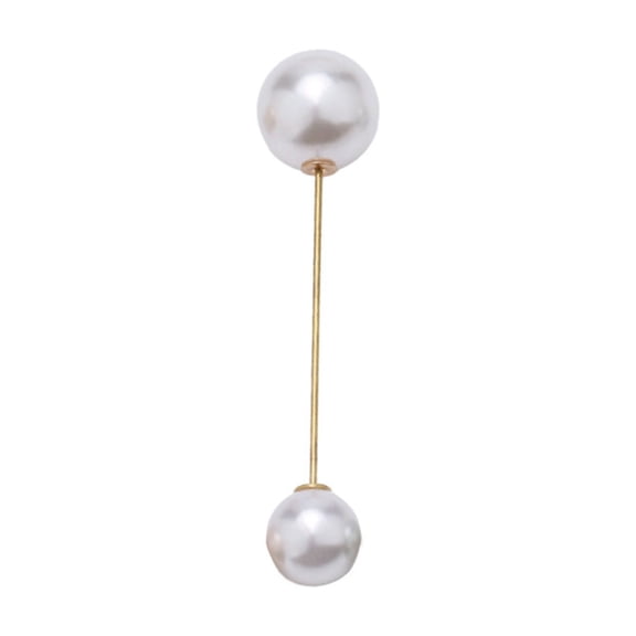 Brooch Elegant La Luen Bow Brooch for Women with Pearl Sweater Shawl stylish accessory for everyday wear versatile decorative pin, 6.5 cm, Color A
