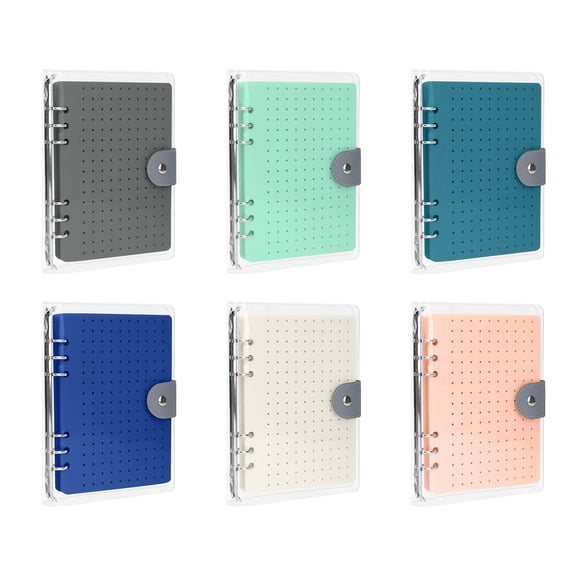 Brooch and Medal Storage Box, 6-Page Felt Collector's Album for Organizing Pins, Badges, Patches, Keepsakes - Compact Display Case, Travel-Friendly, Gift for Collectors(Light Gray)