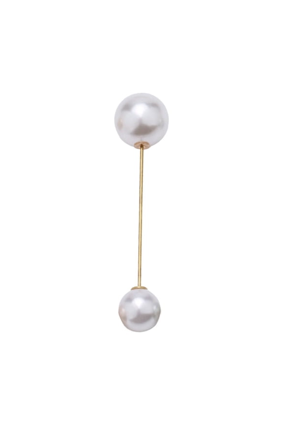Brooches For Women La Luen Bow Pearl On Shawl Pin Elegant Accessory 65cm x 16cm, 6.5 cm, Color A