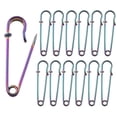 thumbnail image 1 of Brooches Heavy Duty Safety Pins 1.6"/38mm/31mm Metal Spring Lock Pin Fasteners for Clothes Hats Skirts Dressessewing Garments DIY Craft Making 60pcs, 1 of 5