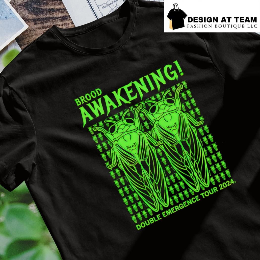 Brood Awakening Double Emergence Tour 2024 Shirt