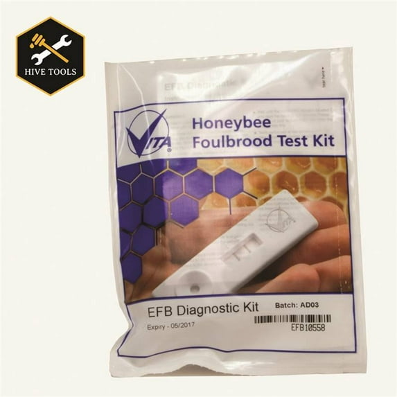 Harvest Lane Honey EFB-101 Honeybee Foul Brood Test Kit, European