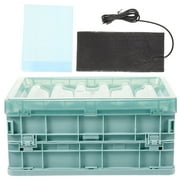 Beaupretty 1Set Durable Parrot Incubator Box with Heating Pad and Odor Free Design for Home Use