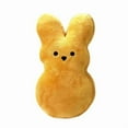 thumbnail image 1 of Broody Bunny Plush, 6" Yellow Mini Bunny Stuffed Animals for Easter Bunny Gifts, Bunny Party Favors, Birthday Parties, Classroom Prizes, Basket Stuffers and Easter Holiday Decorations, 1 of 8