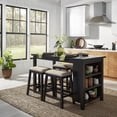 thumbnail image 1 of Brook Creek Multi 5 Piece Counter Set - Black, 1 of 3