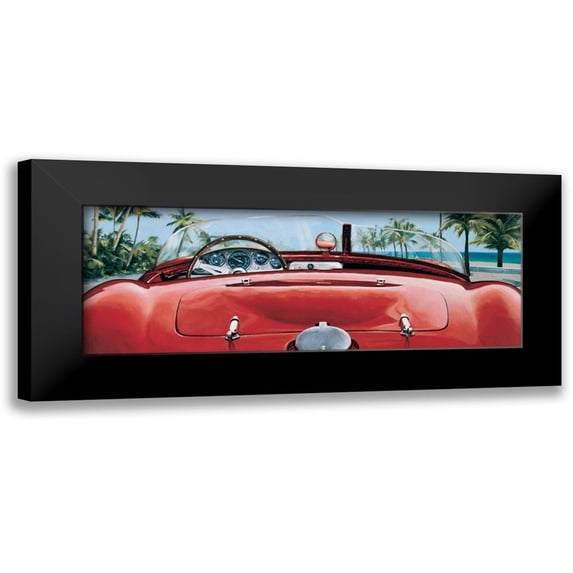 Brook, Francis 24x11 Black Modern Framed Museum Art Print Titled - Granturismo
