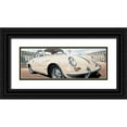 thumbnail image 1 of Brook, Francis 24x11 Black Ornate Wood Framed with Double Matting Museum Art Print Titled - Sport White, 1 of 4