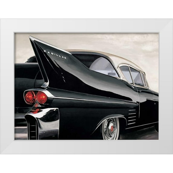 Brook, Francis 24x19 White Modern Wood Framed Museum Art Print Titled - 58 De Ville