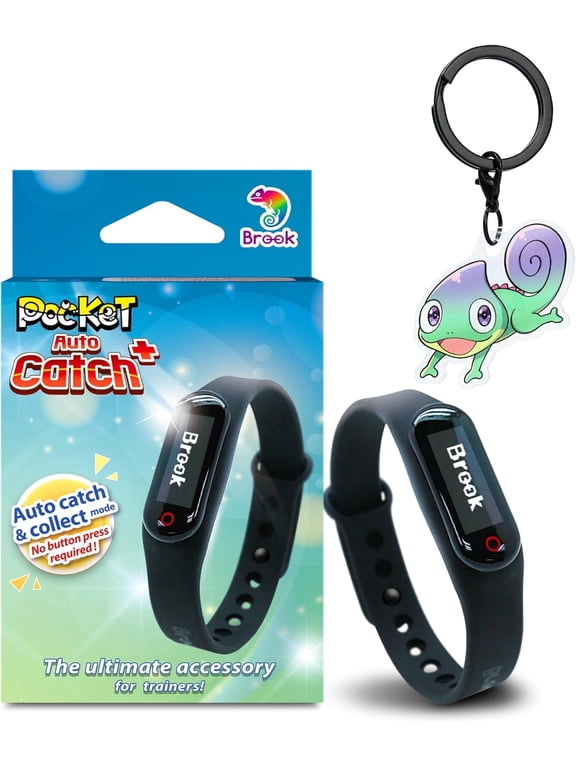 Pocket Auto Catch Plus - Upgraded Version of Auto Catch, Auto Spin and Catching Pocket Monsters, Collecting Items, Wristband Bracelet Accessory Visit the Brook Store