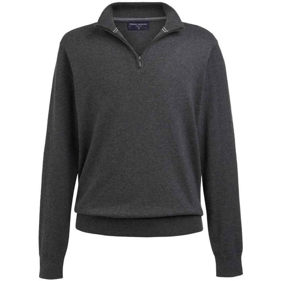 Brook Taverner Mens Copenhagen Quarter Zip Sweater