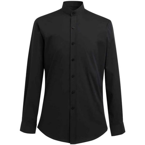 Brook Taverner Mens Volterra Grandad Collar Formal Shirt