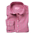 thumbnail image 1 of Brook Taverner Womens Kansas Gingham Long Sleeve Shirt, 1 of 2