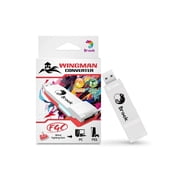 محول Brook Wingman FGC - محول عصا تحكم Arcade، مصمم لألعاب القتال PS5، يدعم Street Fighter 6 وTek