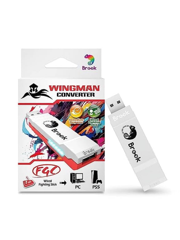 Wingman FGC converter - An Arcade Joystick Converter, Built for PS5 Fighting Games, Supports Street Fighter 6
