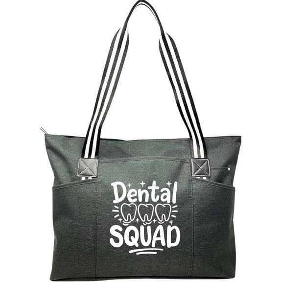 Brooke & Jess Designs Dental Assistant Gifts - Dentist Tote Bags Clinical Bag Gifts for Women Dentist