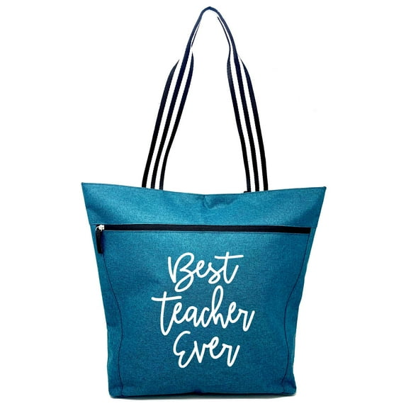Brooke & Jess Designs Teacher Tote Bag for Work - Teacher Handbag Gifts for Women, Teacher Bag Best Teacher Appreciation Gift