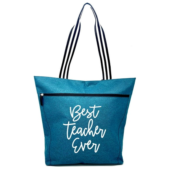 Brooke & Jess Designs Teacher Tote Bag for Work - Teacher Handbag Gifts for Women, Teacher Bag Best Teacher Appreciation Gift