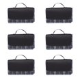 thumbnail image 1 of Brookhaven Roll Up Picnic Blankets Set of 6, Bulk Pack - Great outdoor blanket for Camping, Picnic, Beach, Sports, Outdoor Activities - Grey, 1 of 5