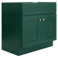 thumbnail image 1 of Brookings Wood Vanity Without Top in Hunter Green-Unassembled 30 in., 1 of 9