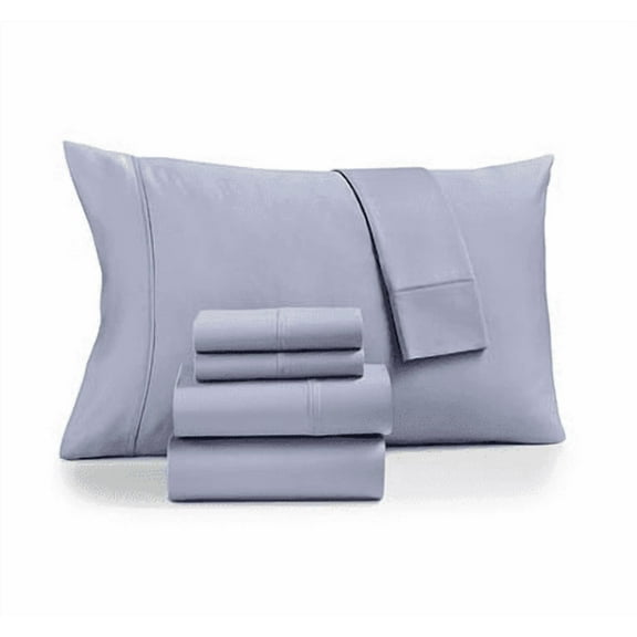 Brookline SKY BLUE 1400 Thread Count 6 Pc. Sheet Set, Queen