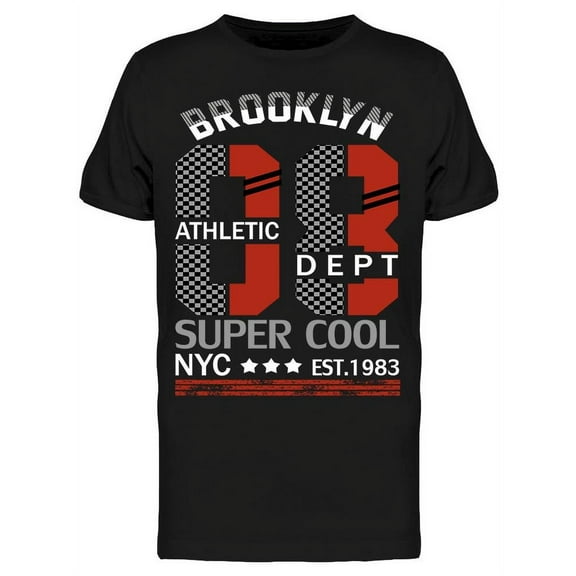 Brookly, Athletic Dept, Cool T-Shirt Men -Image by Shutterstock, Male 3X-Large