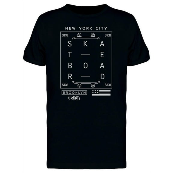 Brookly Urban Usa T-Shirt Men -Image by Shutterstock, Male Small