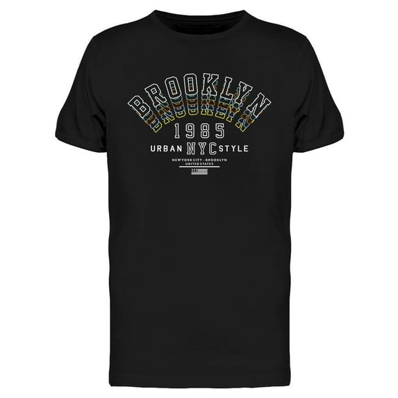 Brooklyn 1985 Urban Style T-Shirt Men -Image by Shutterstock, Male XX-Large