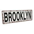 thumbnail image 1 of Brooklyn 4"x12" Metal Sign, Wall Décor for Home and Office, 1 of 4