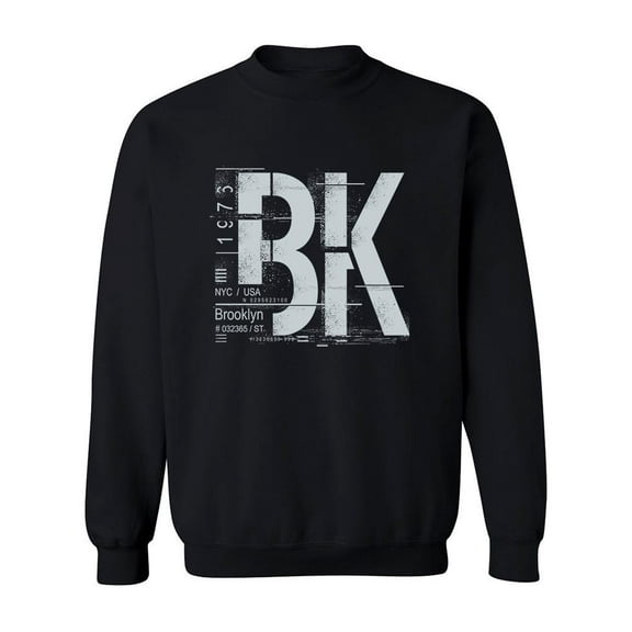 Brooklyn 76 Sweatshirt Men -Image by Shutterstock, Male Medium