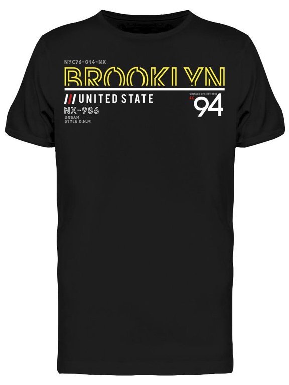 Brooklyn 94 United State T-Shirt Men -Image by Shutterstock, Male Large