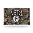 thumbnail image 1 of Brooklyn Basketball Nets Indoor Outdoor Camo Look 3x5 Banner Flag, 1 of 4