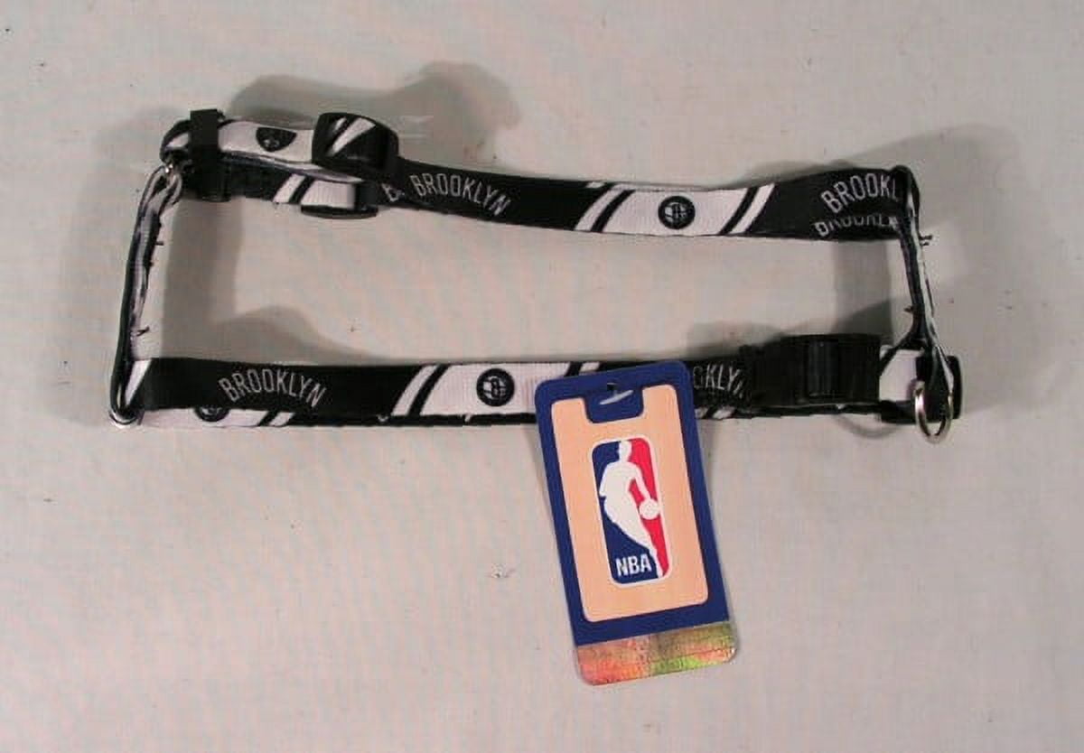 Brooklyn Basketball Nets Large 1 Inch wide Adjustable Dog Harness 20