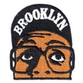 thumbnail image 1 of Brooklyn Basketball Player Iron on Patch, 1 of 2
