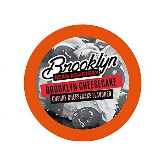 Brooklyn Bean Roastery Brooklyn Cheesecake Coffee Pods for Single-Serve Coffee Brewers, 40-Pack