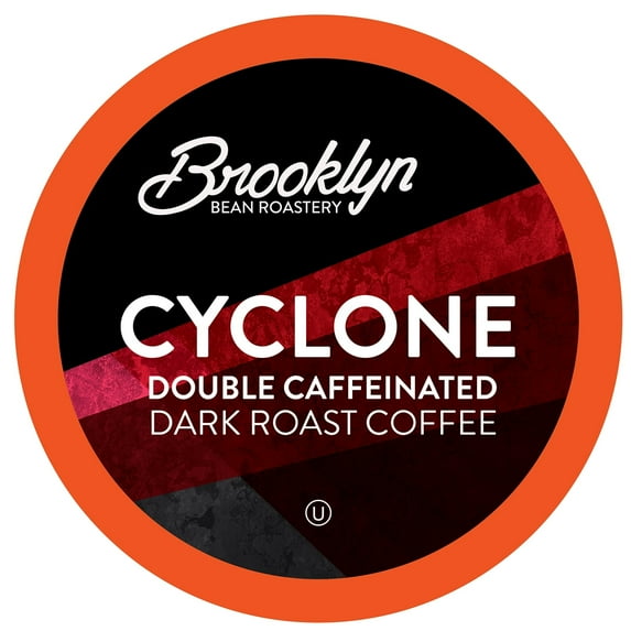 Brooklyn Bean Roastery Cyclone Flavored Coffee Pods for Single-Serve Coffee Brewers, 40-Pack