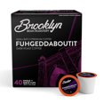 thumbnail image 1 of Brooklyn Bean Roastery Fuhgeddaboutit Coffee Pods for Single-Serve Coffee Brewers, 40-Pack, 1 of 9
