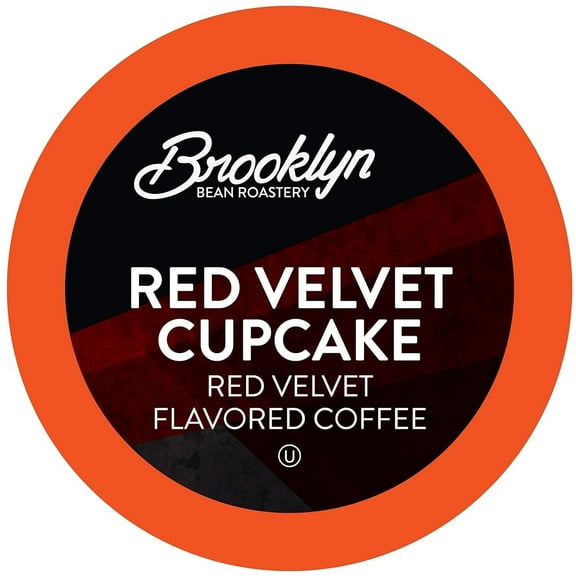 Brooklyn Bean Roastery Red Velvet Coffee Pods for Single-Serve Coffee Brewers, 40-Pack