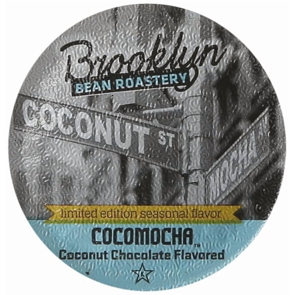 Brooklyn Beans Cocomocha Craft Coffee Pods for Keurig 2.0 K-Cup Brewers, 40 Count