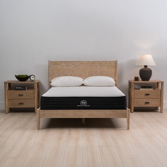 Brooklyn Bedding 10" Harper Hybrid Gel Memory Foam Mattress in a Box, King