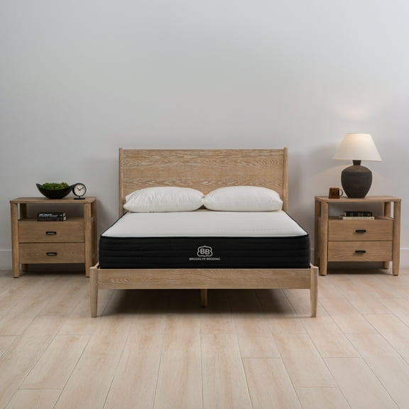 Brooklyn Bedding 10" Harper Hybrid Gel Memory Foam Mattress in a Box, Queen